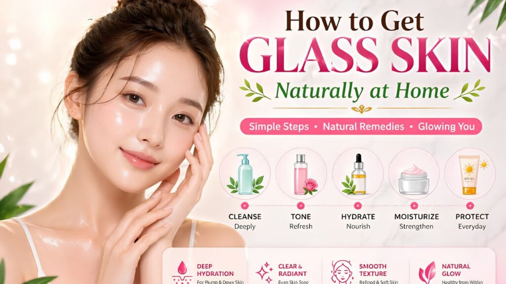 How to Get Glass Skin at Home: 7 Simple Steps to a Flawless Glow